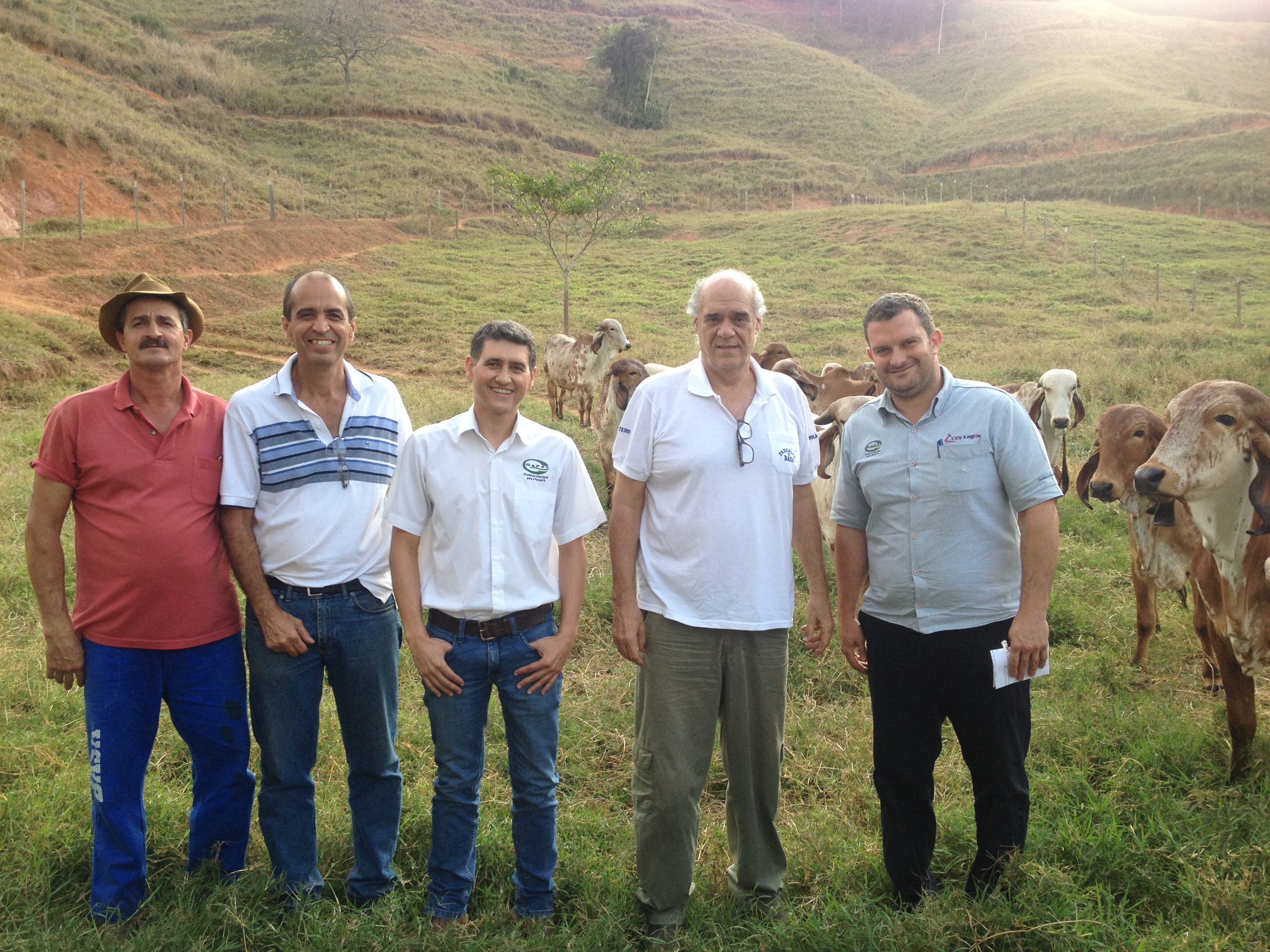 Consultores técnicos da Gepec visitaram a Fazendas do Basa